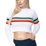 Sweter Damski Model 70015 White - PeeKaBoo -1