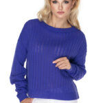 Sweter Damski Model 70022 Violet - PeeKaBoo -1