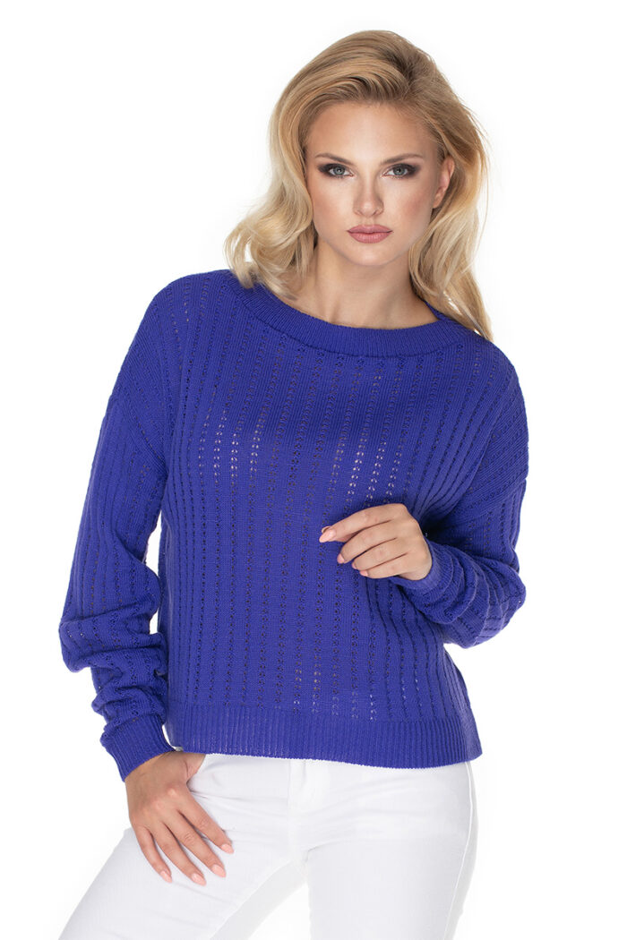 Sweter Damski Model 70022 Violet - PeeKaBoo -1