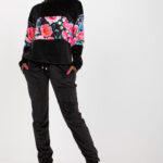 Spodnie Komplet Model RV-KMPL-8172.44P Black - Rue Paris -1