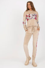 Spodnie Komplet Model RV-KMPL-8234.35X Beige - Rue Paris -1