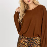 Sweter Damski Model TW-BZ-BE-M327.29 Brown - Och Bella -1