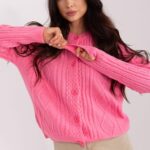 Sweter Damski Model AT-SW-2346-2.99P Pink - AT -1