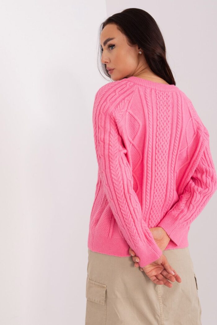 Sweter Damski Model AT-SW-2346-2.99P Pink - AT -3