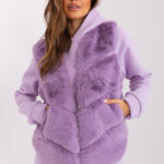 Kamizelka Model AT-KZ-2349.00P Light Violet - AT -1