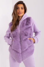 Kamizelka Model AT-KZ-2349.00P Light Violet - AT -1