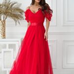 Sukienka Model 310-02 Red - Bicotone -1