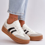 Buty Sportowe Model Nesonice 24SP26-6769 White/Grey - Step in style -1