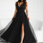 Sukienka Model 318-06 Black - Bicotone -1