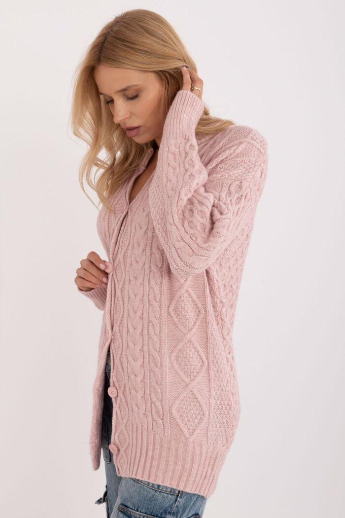 Sweter Damski Model AT-SW-23525.21 Light Pink - AT -2