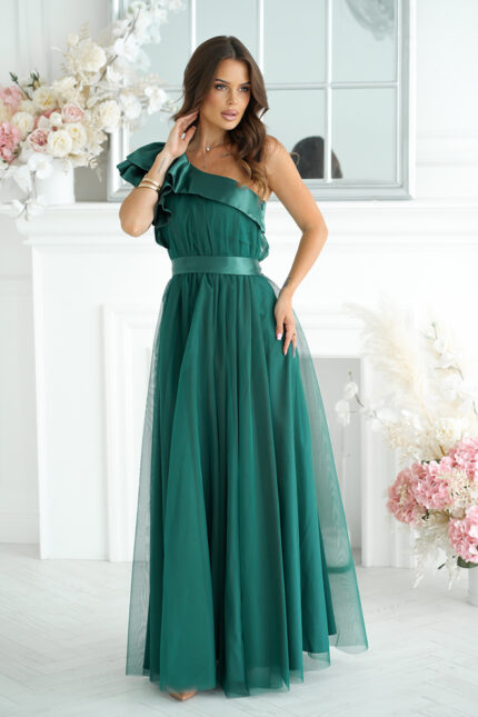 Sukienka Model 315-13 Bottle Green - Bicotone -1