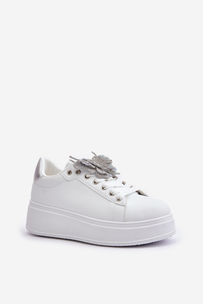 Buty Sportowe Model Naritevia YY-23 White/Silver - Step in style -2