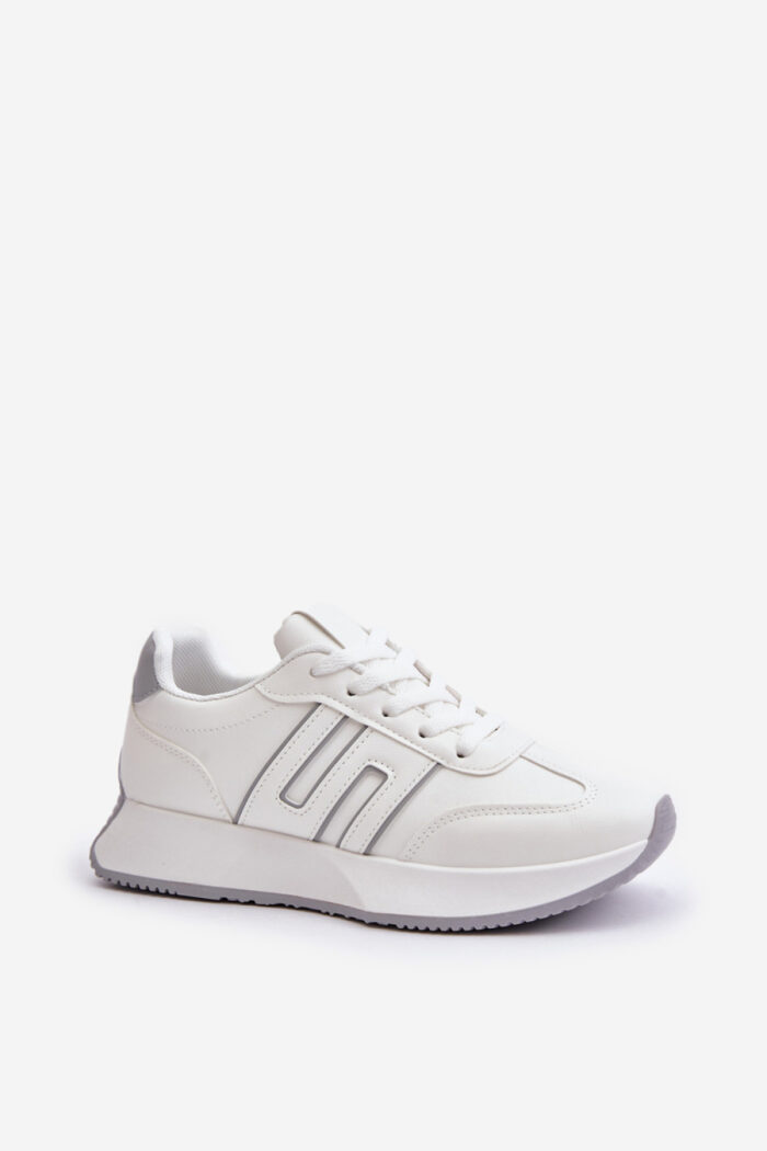 Buty Sportowe Model Thari 1W-N1 White/Grey - Step in style -2