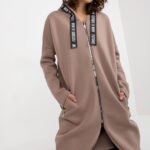 Bluza Damska Model RV-BL-6683.00P Dark Beige - Relevance -1