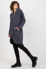 Bluza Damska Model RV-BL-6683.00P Grafit - Relevance -3