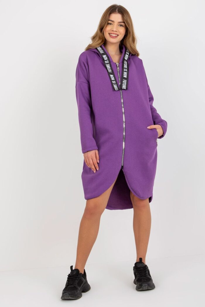 Bluza Damska Model RV-BL-6683.00P Dark Violet - Relevance -2