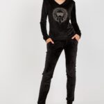 Spodnie Komplet Model RV-KMPL-8442.23P Black - Relevance -1