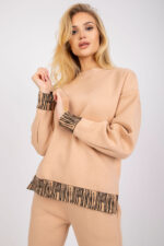Spodnie Komplet Model FA-KMPL-6497.05P Beige - Fancy -2