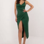 Sukienka Model DHJ-SK-17561.93P Dark Green - Italy Moda -1