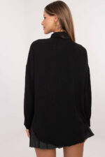 Koszula Damska Model MI-KS-61523.60P Black - Italy Moda -3