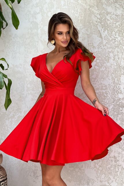Sukienka Model 281-02 Red - Bicotone -1