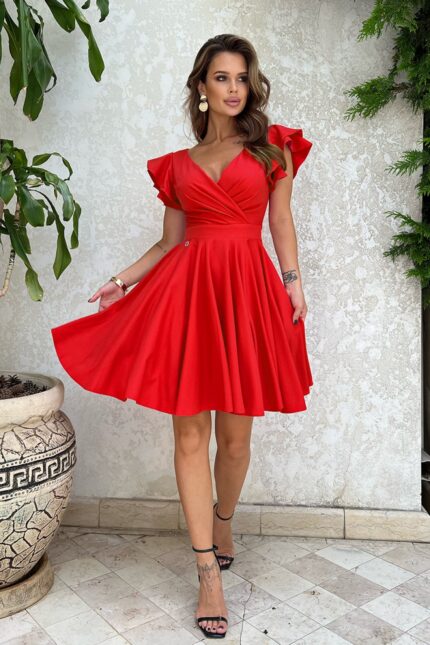 Sukienka Model 281-02 Red - Bicotone -2