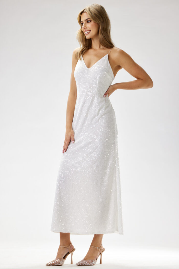 Sukienka Model A697 White - awama -4