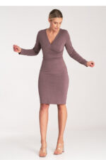 Sukienka Model M1078 Brown - Figl -2