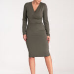 Sukienka Model M1078 Olive - Figl -1