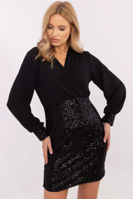 Sukienka Model MI-SK-61575.02 Black - Italy Moda -1