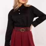 Koszula Damska Model MI-KS-C238.04 Black - Italy Moda -1