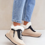 Buty Sportowe Model Zeriana NB708 Beige - Step in style -1