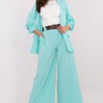 Spodnie Damskie Model DHJ-SP-5583-1.83 Mint - Italy Moda -1