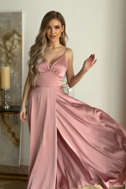 Sukienka Model 282-20 Dirty Pink - Bicotone -2