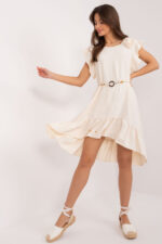 Sukienka Model DHJ-SK-8921.21 Light Beige - Italy Moda -1