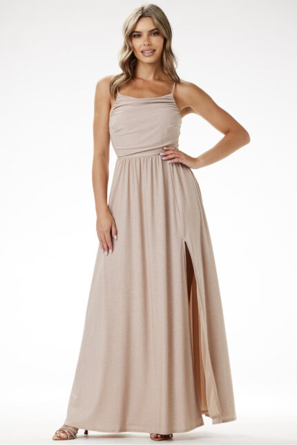 Sukienka Model A696 Beige - awama -1