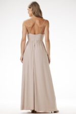 Sukienka Model A696 Beige - awama -3