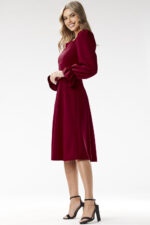 Sukienka Model A695 Claret - awama -4