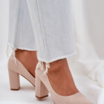 Czółenka Model Florena NF-47P Beige - Step in style -1