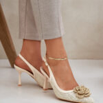 Szpilki Model Lanithra LE126P Beige - Step in style -1
