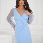 Sukienka Model 324-08 Baby Blue - Bicotone -1