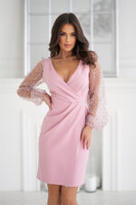 Sukienka Model 324-20 Dirty Pink - Bicotone -1