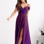 Sukienka Model Walentina Lux 001117. Multi Violet/Navy - With You -1