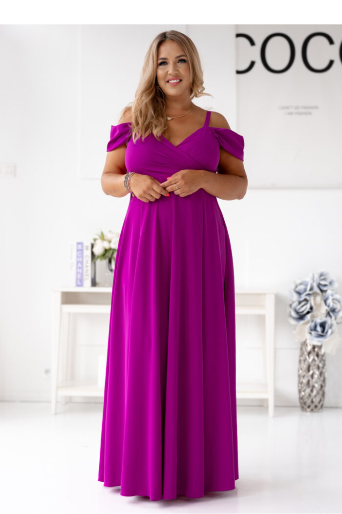 Sukienka Model Walentina 0011171. Magenta - With You -1