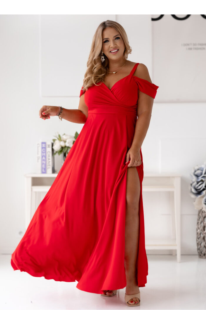 Sukienka Model Walentina 0011171. Red - With You -1