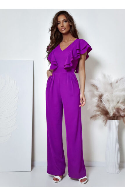 Kombinezon Model Falbana 000411. Magenta - With You -1