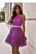 Sukienka Model Cristal 02063. Magenta - With You -1