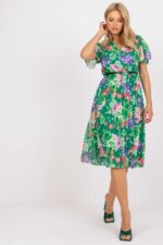 Sukienka Model DHJ-SK-13162.92 Green - Italy Moda -1