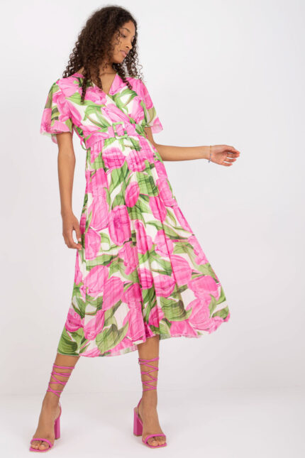 Sukienka Model DHJ-SK-11331-2.32 Pink - Italy Moda -1