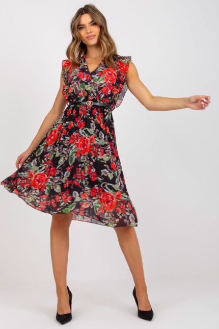 Sukienka Model DHJ-SK-N13198-3.05P Black/Red - Italy Moda -1